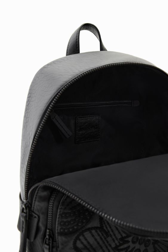 Desigual mujer mochila pequeña bordada VZ26R01282 accesorio