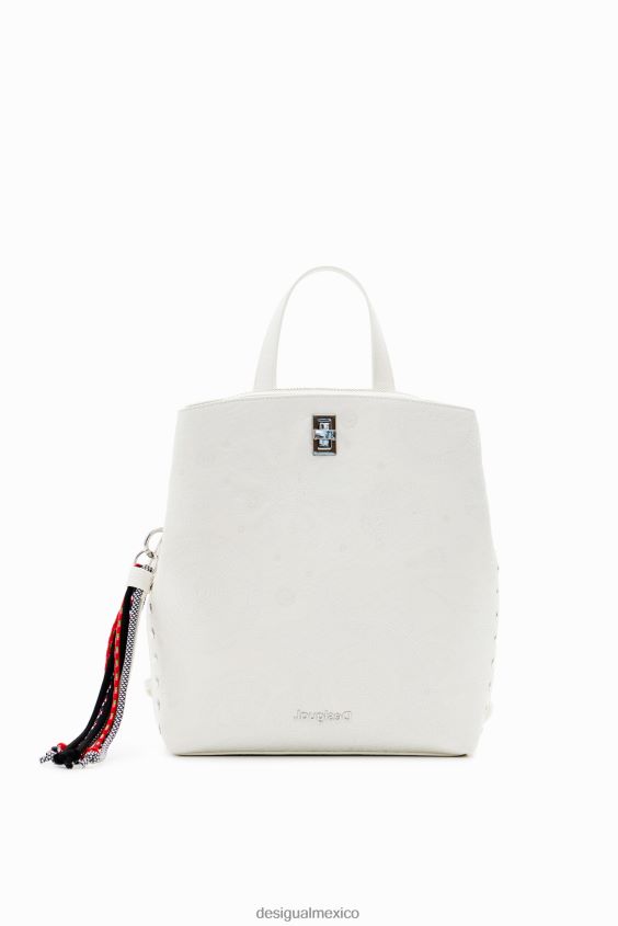 Desigual mujer mochila pequeña bordada VZ26R01400 accesorio