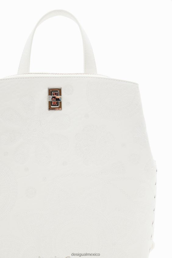 Desigual mujer mochila pequeña bordada VZ26R01400 accesorio