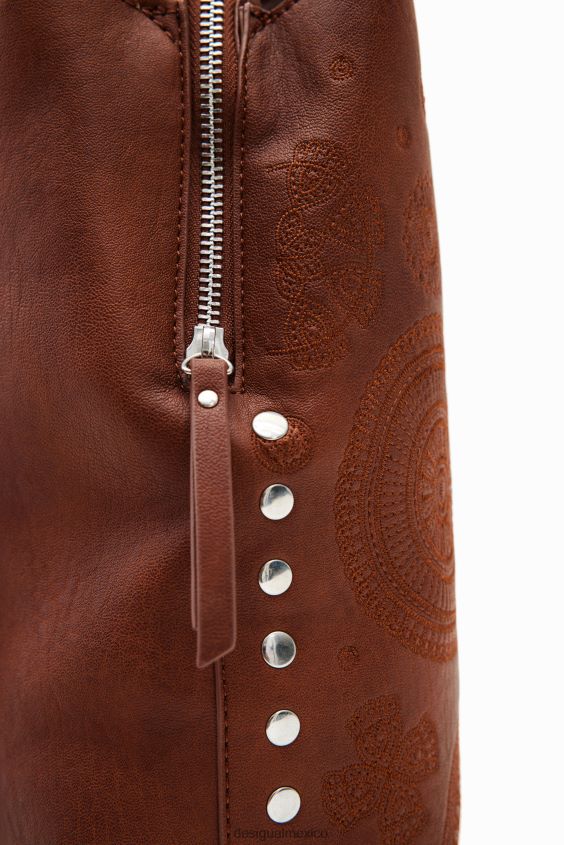Desigual mujer mochila pequeña con efecto de piel VZ26R01303 accesorio