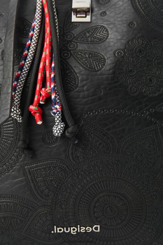 Desigual mujer mochila pequeña con efecto de piel VZ26R01461 accesorio