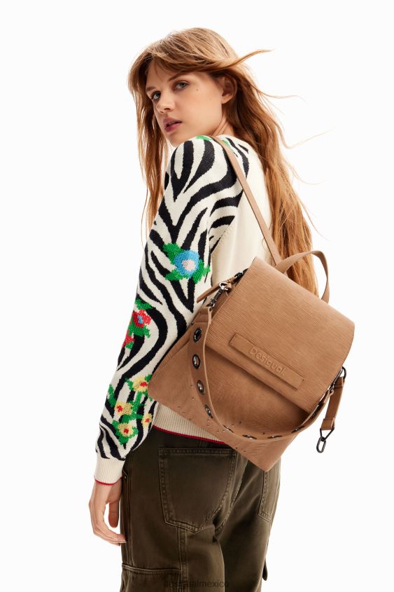 Desigual mujer mochila pequeña con estrellas multiposiciones VZ26R01232 accesorio