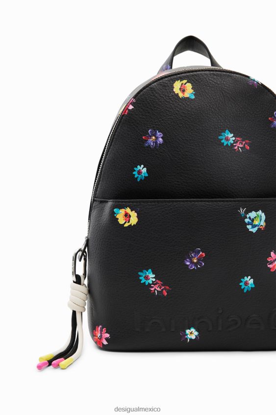 Desigual mujer mochila pequeña con flores VZ26R01355 accesorio