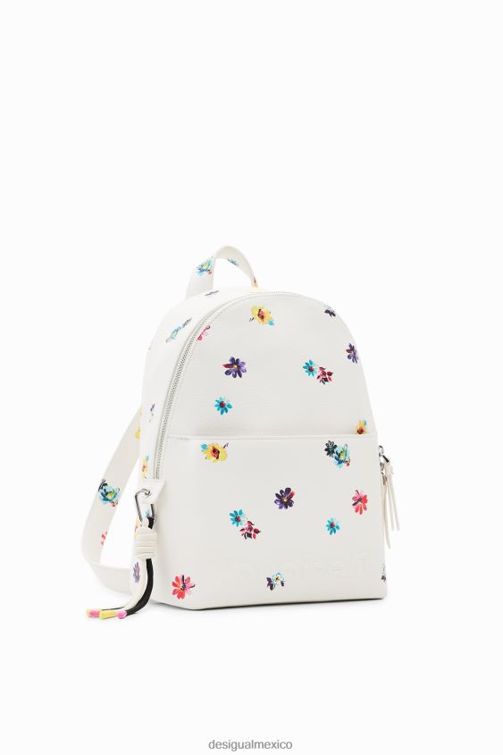 Desigual mujer mochila pequeña con flores VZ26R01364 accesorio