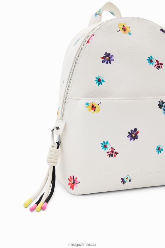 Desigual mujer mochila pequeña con flores VZ26R01364 accesorio