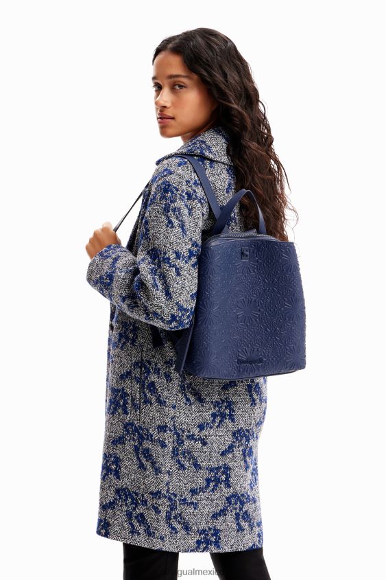 Desigual mujer mochila pequeña con relieve geométrico VZ26R01250 accesorio