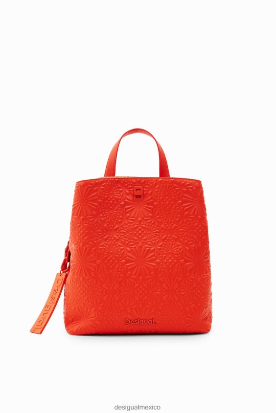 Desigual mujer mochila pequeña con relieve geométrico VZ26R01295 accesorio