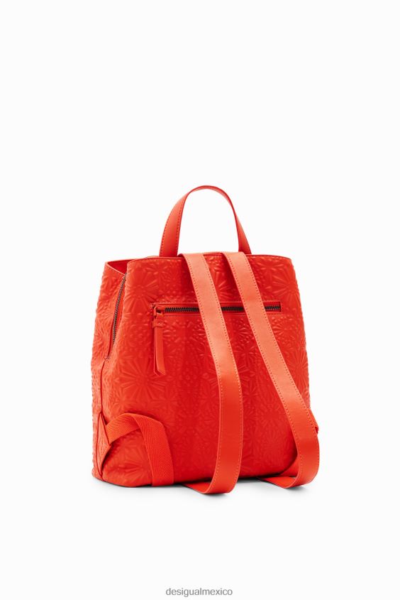 Desigual mujer mochila pequeña con relieve geométrico VZ26R01295 accesorio