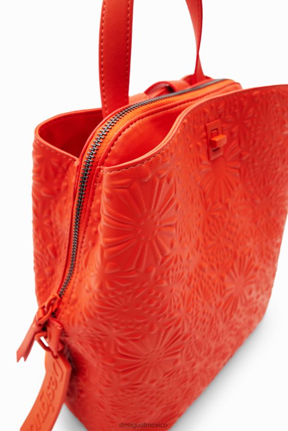 Desigual mujer mochila pequeña con relieve geométrico VZ26R01295 accesorio