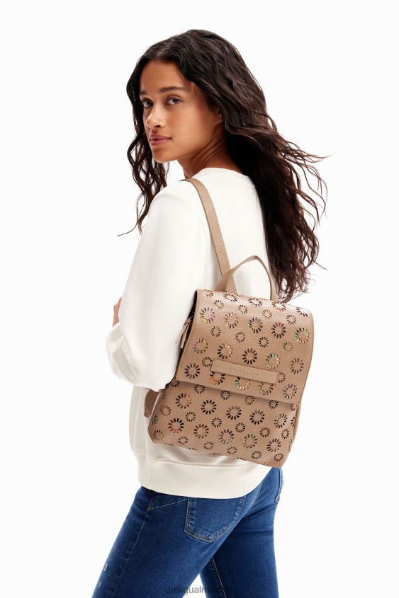 Desigual mujer mochila pequeña troquelada VZ26R01239 accesorio