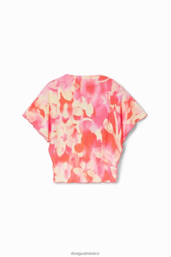 Desigual mujer blusa con textura floral VZ26R0360 ropa