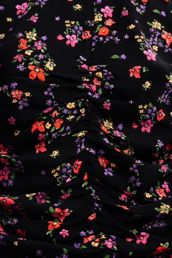 Desigual mujer blusa floral fruncida VZ26R0258 ropa