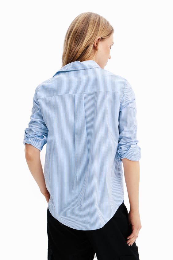 Desigual mujer camisa a rayas artística VZ26R01012 ropa
