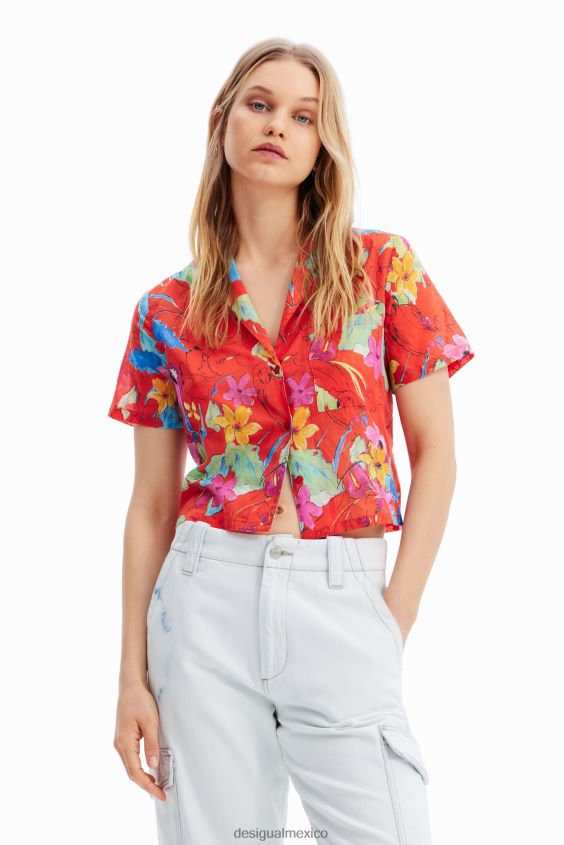 Desigual mujer camisa corta de resort VZ26R0433 ropa