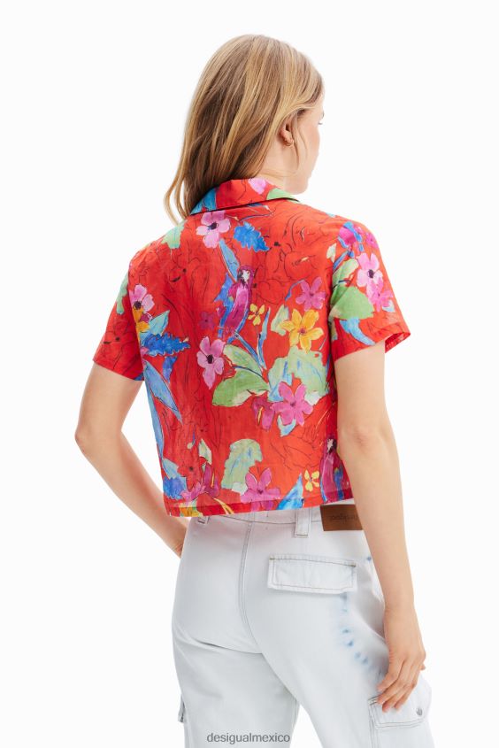 Desigual mujer camisa corta de resort VZ26R0433 ropa