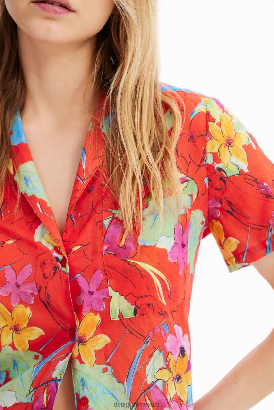 Desigual mujer camisa corta de resort VZ26R0433 ropa