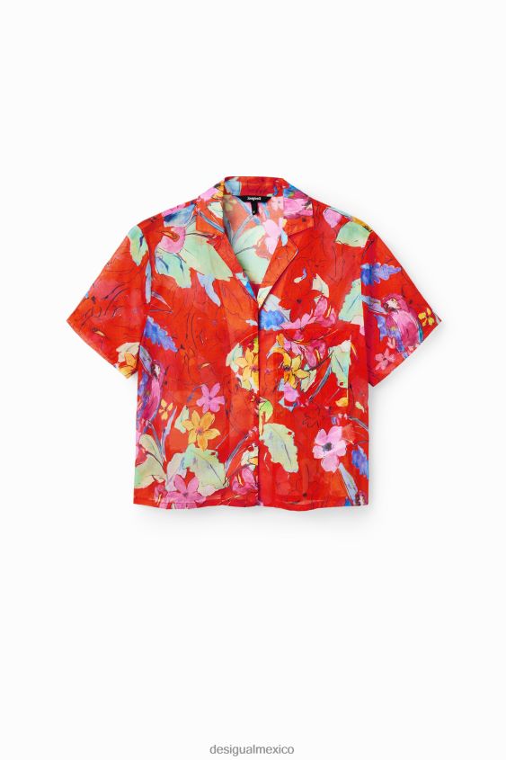 Desigual mujer camisa corta de resort VZ26R0433 ropa