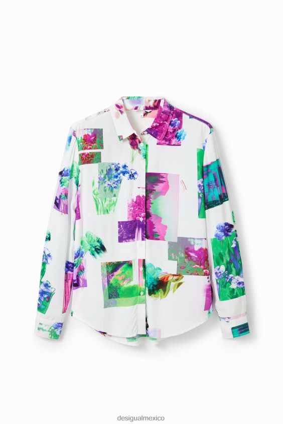 Desigual mujer camisa fotográfica digital VZ26R0899 ropa