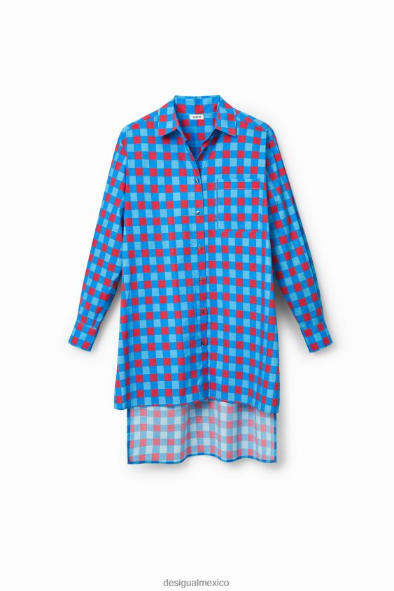 Desigual mujer camisa oversize stella jean VZ26R0431 ropa