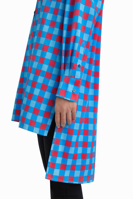Desigual mujer camisa oversize stella jean VZ26R0431 ropa