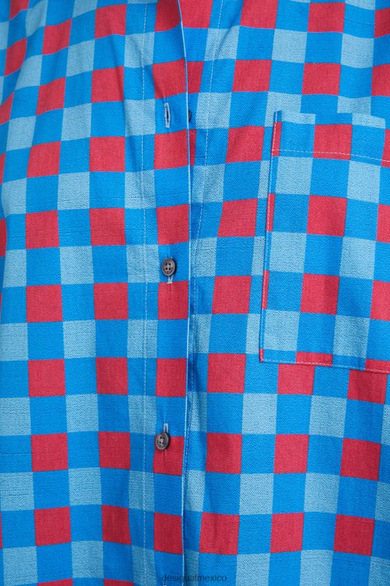 Desigual mujer camisa oversize stella jean VZ26R0431 ropa