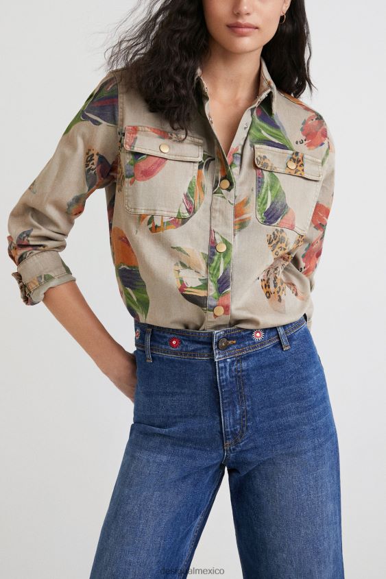 Desigual mujer camiseta floral VZ26R01101 ropa