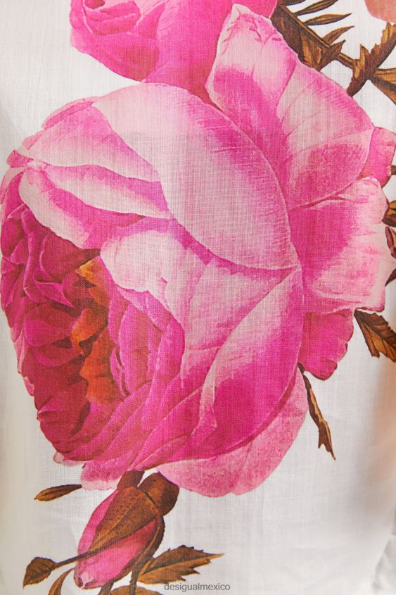 Desigual mujer metro. blusa floral de christian lacroix VZ26R01103 ropa