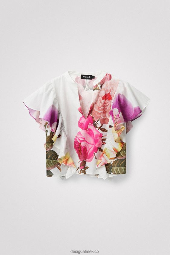 Desigual mujer metro. blusa floral de christian lacroix VZ26R01103 ropa