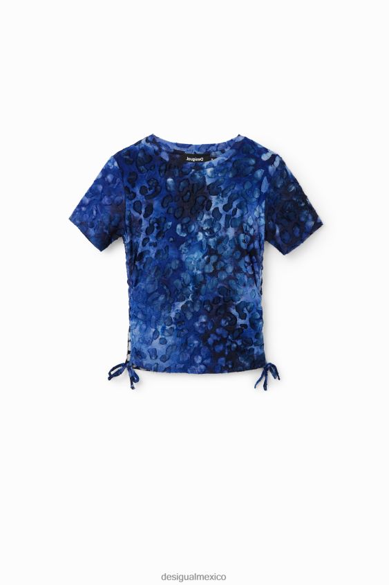 Desigual mujer camiseta ajustada con estampado animal VZ26R0509 ropa