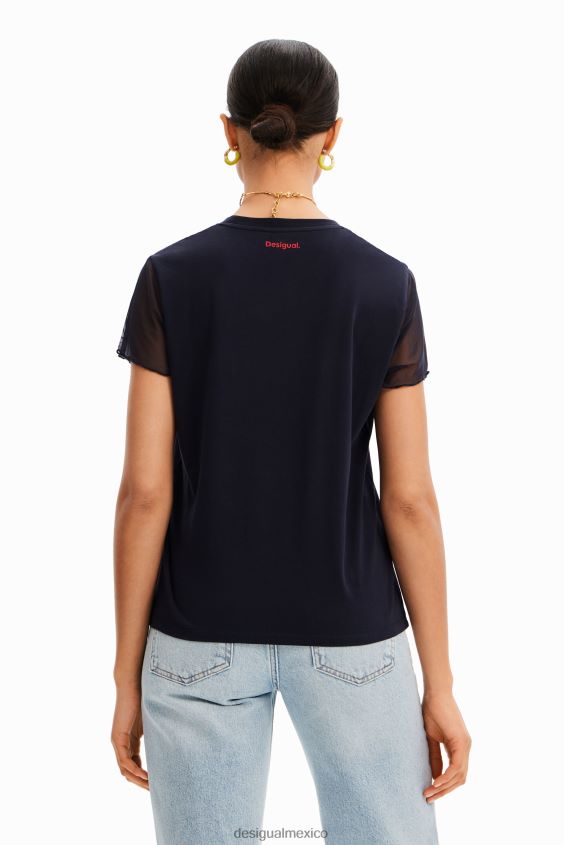 Desigual mujer camiseta arty corazón VZ26R0893 ropa