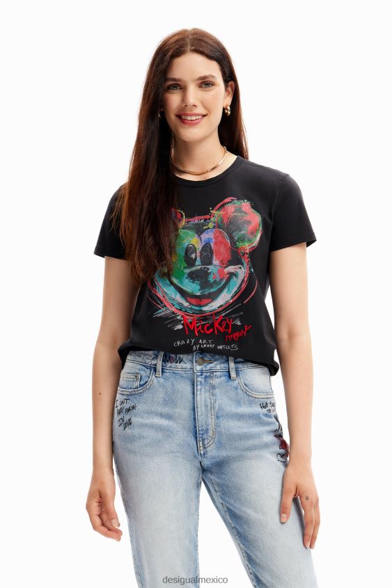 Desigual mujer camiseta arty de mickey mouse VZ26R0115 ropa