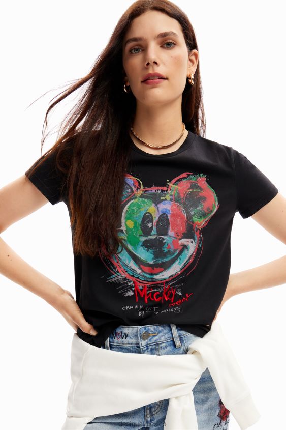 Desigual mujer camiseta arty de mickey mouse VZ26R0115 ropa