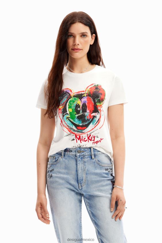 Desigual mujer camiseta arty de mickey mouse VZ26R0124 ropa