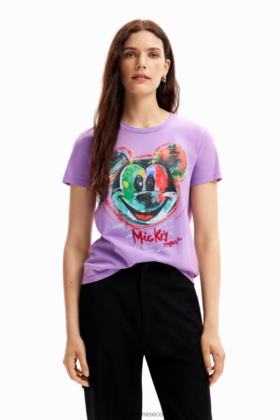 Desigual mujer camiseta arty de mickey mouse VZ26R027 ropa