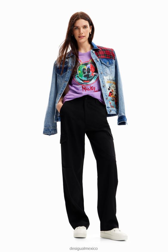 Desigual mujer camiseta arty de mickey mouse VZ26R027 ropa