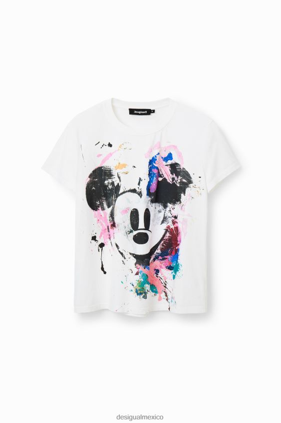 Desigual mujer camiseta arty de mickey mouse de disney VZ26R0483 ropa