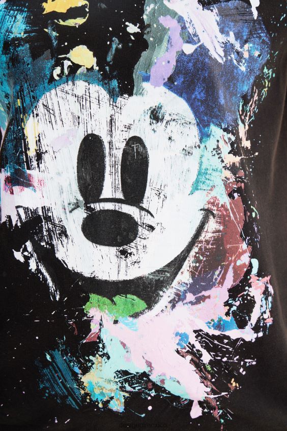 Desigual mujer camiseta arty de mickey mouse de disney VZ26R0877 ropa