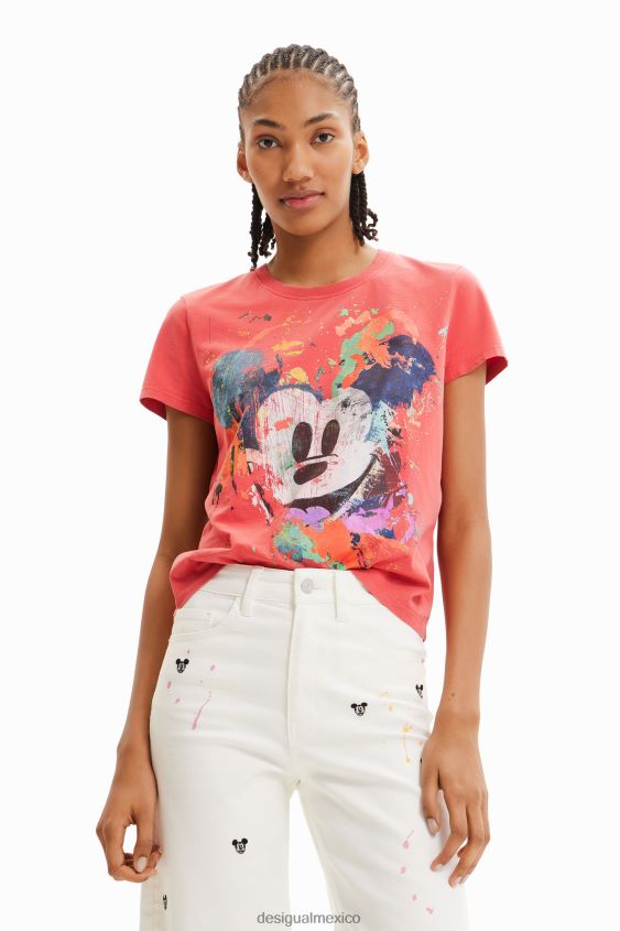 Desigual mujer camiseta arty de mickey mouse de disney VZ26R0901 ropa