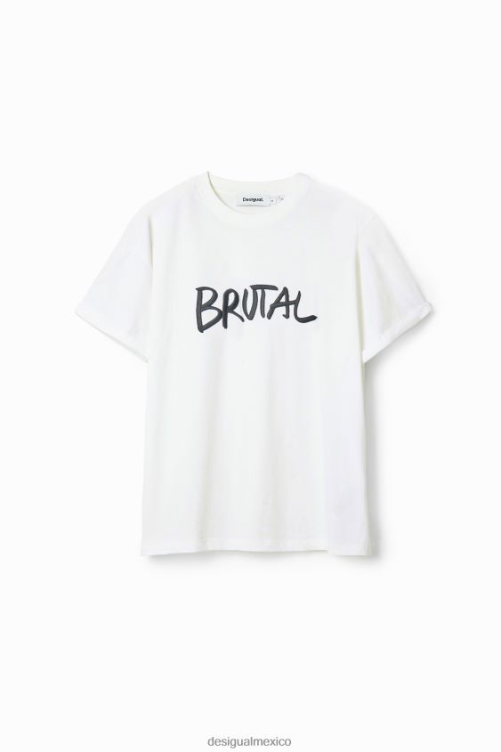 Desigual mujer camiseta brutal de stella jean VZ26R0867 ropa
