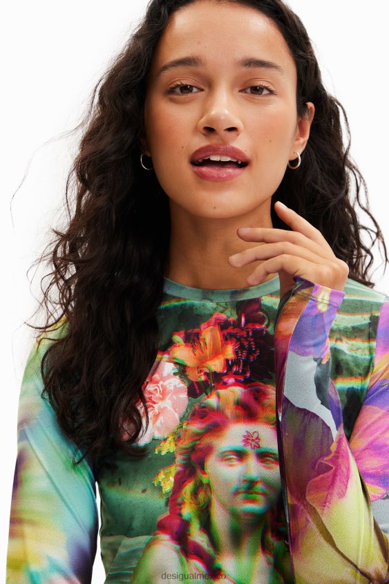 Desigual mujer camiseta busto fantasía VZ26R0963 ropa