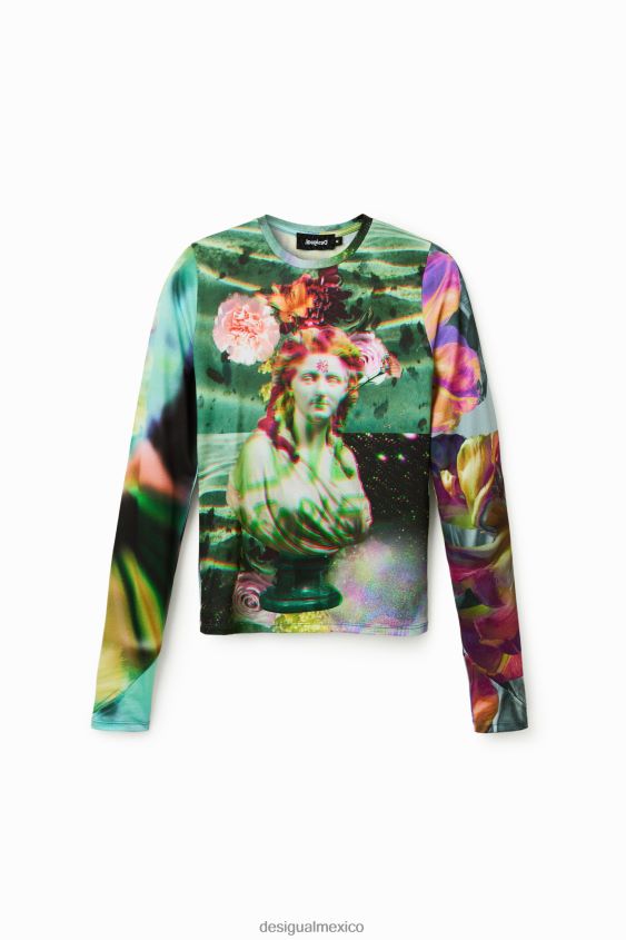 Desigual mujer camiseta busto fantasía VZ26R0963 ropa