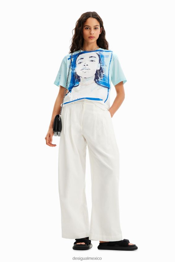 Desigual mujer camiseta con ilustración VZ26R0160 ropa