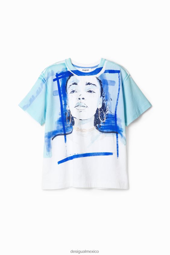 Desigual mujer camiseta con ilustración VZ26R0160 ropa