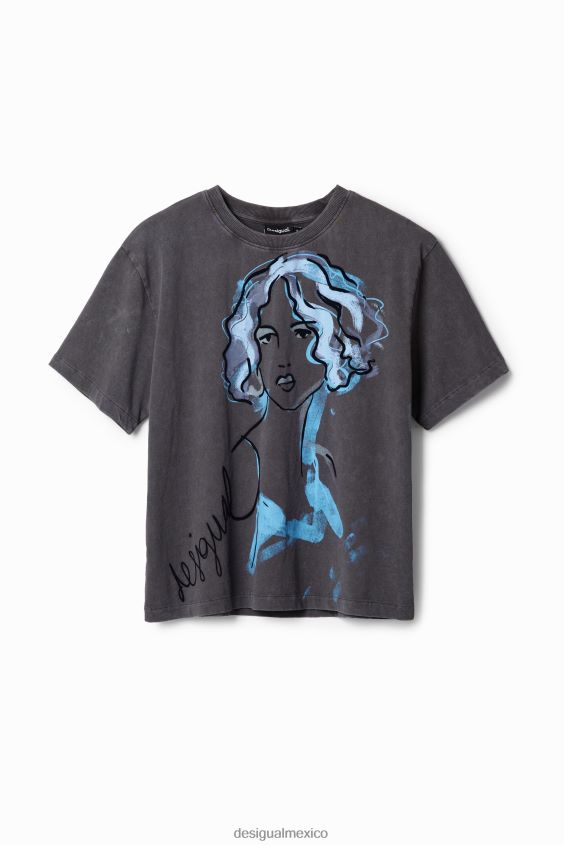 Desigual mujer camiseta con ilustración VZ26R063 ropa