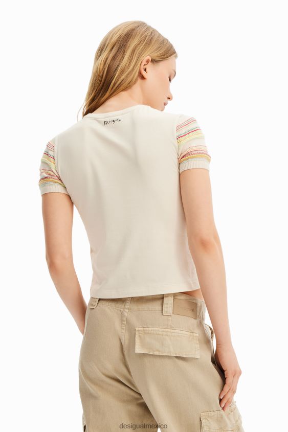 Desigual mujer camiseta de punto arty VZ26R01008 ropa