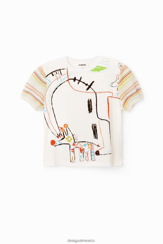 Desigual mujer camiseta de punto arty VZ26R01008 ropa