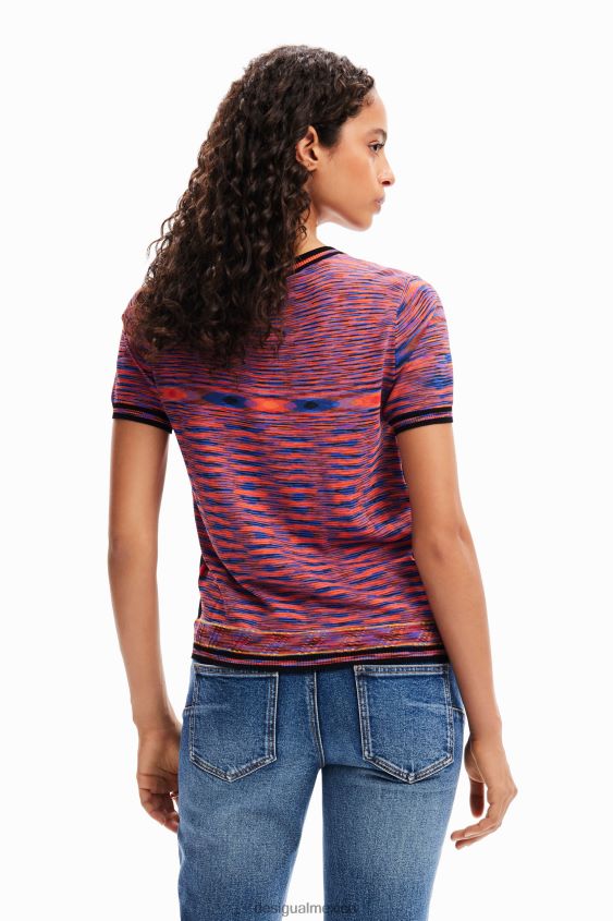 Desigual mujer camiseta de punto con paisaje VZ26R040 ropa