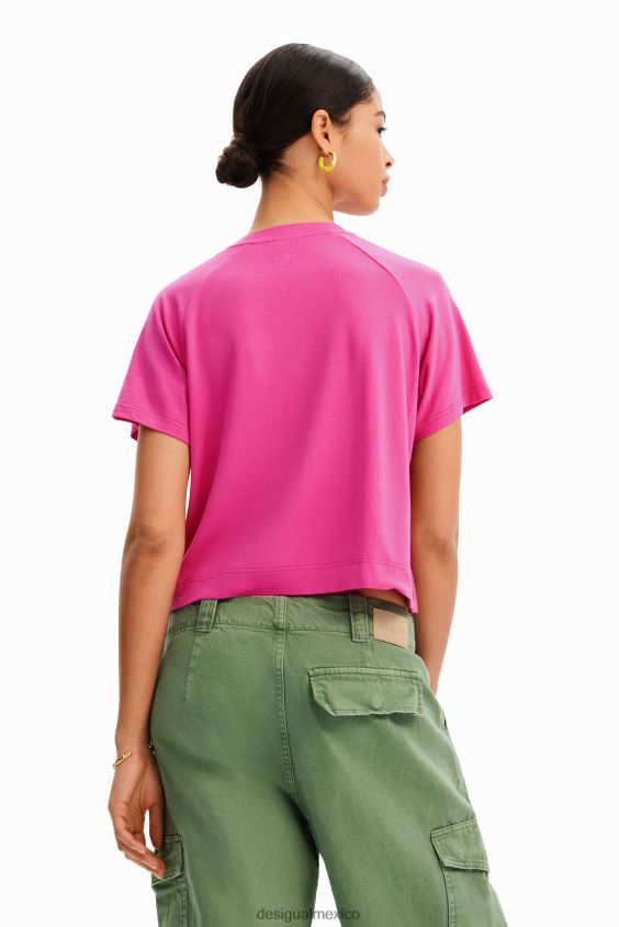 Desigual mujer camiseta deportiva corta de malla VZ26R0664 ropa