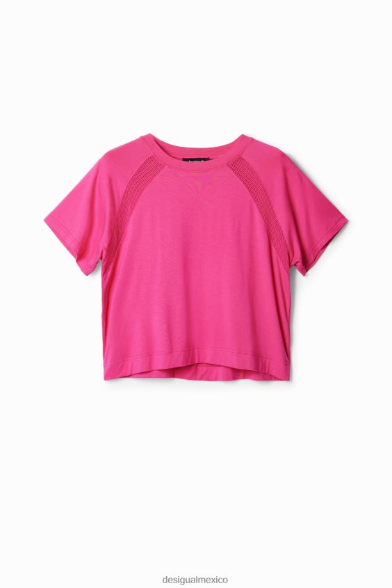 Desigual mujer camiseta deportiva corta de malla VZ26R0664 ropa
