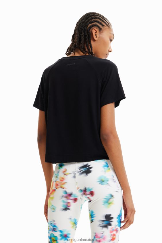 Desigual mujer camiseta deportiva corta de malla VZ26R0690 ropa